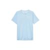 Dri-FIT Rise 365 Футболка с круглым вырезом на спине, мужские топы, синяя DX6146-441