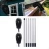 Rain Gutter Brush Cleaners Adjustable Length Ability To Easily Clear Portable Duster Cleaning