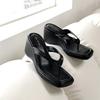 Fashion New Style Women's Fashion Flip-flop Female Platform Outdoor Beach Sandals Slipper Casual Wedges Versatile Non-slip Comfort Shoes