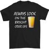 Забавная футболка унисекс Always Look on the Bright Cider Life