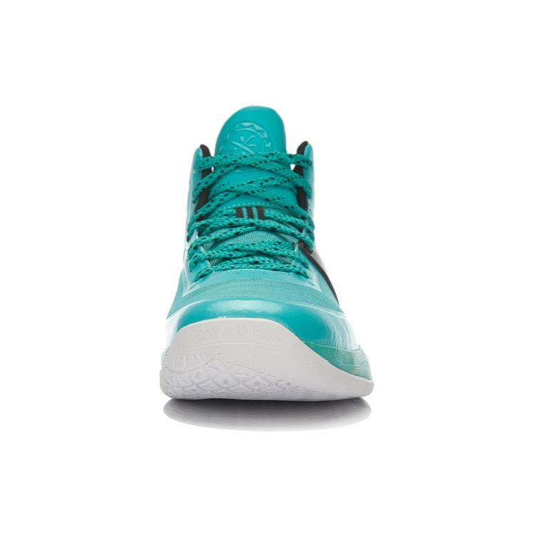 Баскетбольные кроссовки Li Ning Wade Sixth Man с высоким берцем, унисекс, зеленые, черные ABAL013-2