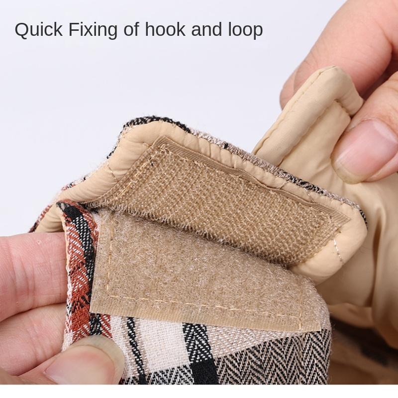 Pet Clothing Waterproof and Warm In Autumn and Winter, Big Dog Dog Clothes Fashion, Wearing Dog Clothes On Both Sides.