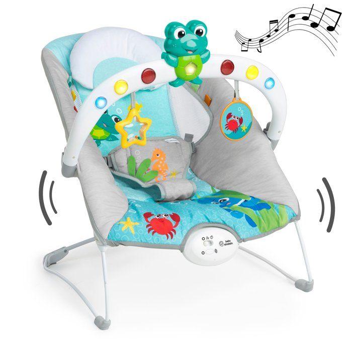 BABY EINSTEIN Transat bébé Neptune - Ocean Explorers, 15 mélodies, lumieres, vibrations
