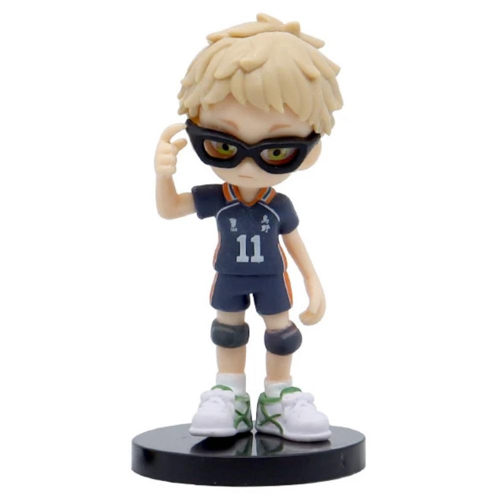 10 см Хайкью!! Волейбол Шоё Хинаты Фигурка Действия Q Версия Тобио Кагеямы Коцуроу Фигурка ПВХ Коллекционная Кукла Подарок Детские Игрушки