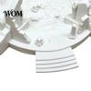 3D Printed Figurines Ancient Greek Altar Ruins Statue, Micro Landscape Miniature Model, Detailed Sculpture Architecture Desktop Ornament for