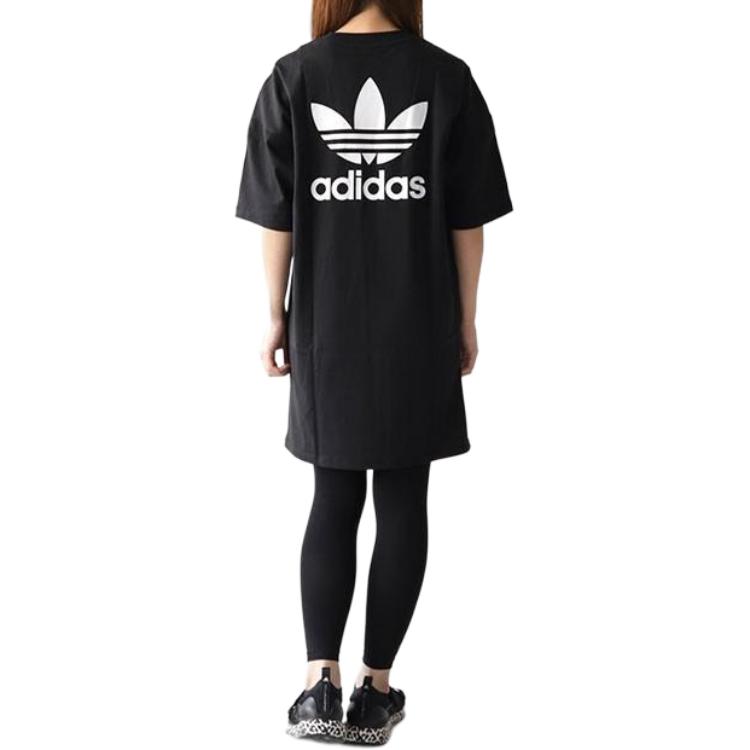 adidas Originals x ·/Хэтти Стюарт Платье с коротким рукавом Женское Черное DV2669