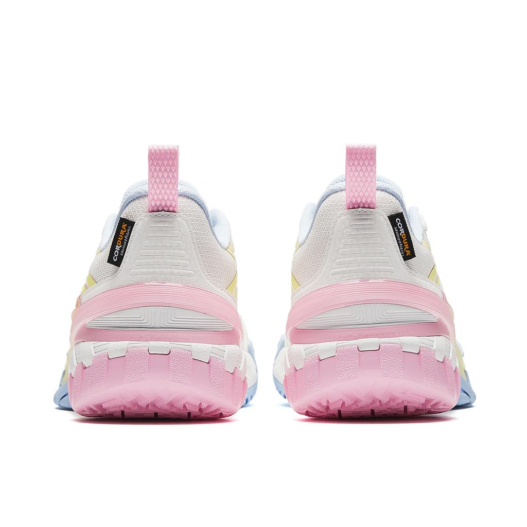 Anta Мужские баскетбольные кроссовки Air 6 Cloud Colorway, белые с желтыми элементами, артикул 912611602-1