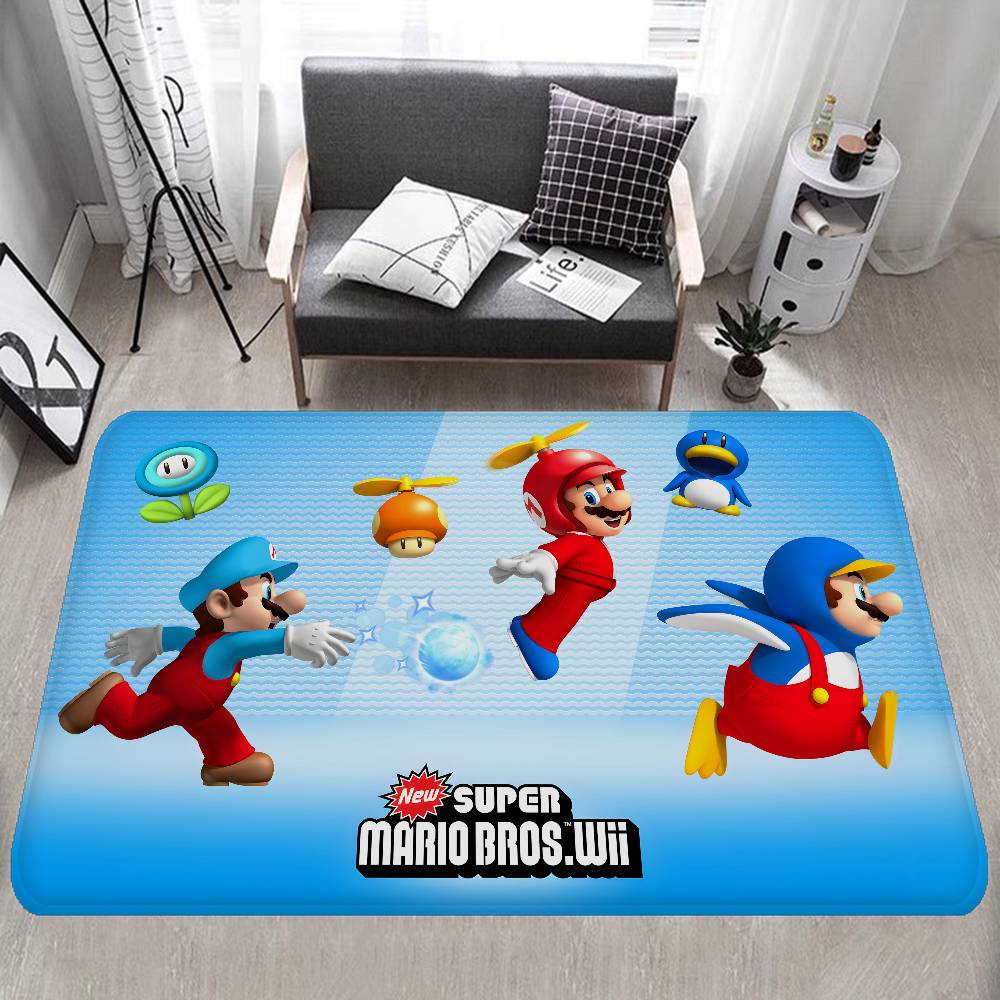 Game Super M-Marios Floor Mat Nordic Style Home Doormat Bathroom-Toilet Mats Bedroom Hotel Decor Mat