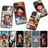 Phone Cover Luffy One Sanji Piece Roronoa Zoro for Apple iPhone 16 15 14 Plus 13 12 Mini 17 Pro Max + ProMax 16E Air 15+ Case