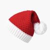 Knitted Winter Beanie Hat Soft Christmas Party Hat New Pom Pom Knit Cap  Holiday Party Accessory