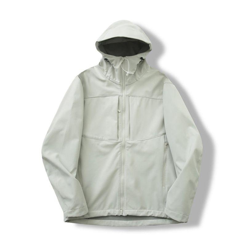 Niaojia Уличная Альпинистская Мембранная Куртка Верхняя Одежда Мужская Весна и Осень С Капюшоном Тренч Внешняя Торговля Мужская Одежда Карго Пиджак