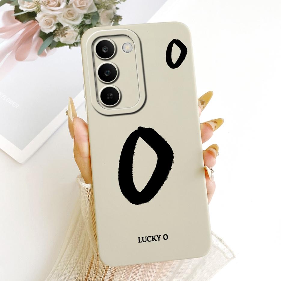 Чехол для Realme P4 Lite 5G RMX5261 Милый Чехол с Счастливыми Буквами Мягкий Силиконовый Чехол для Телефона Для Realme C83 C 83 RealmeC83 5G Funda Сумки