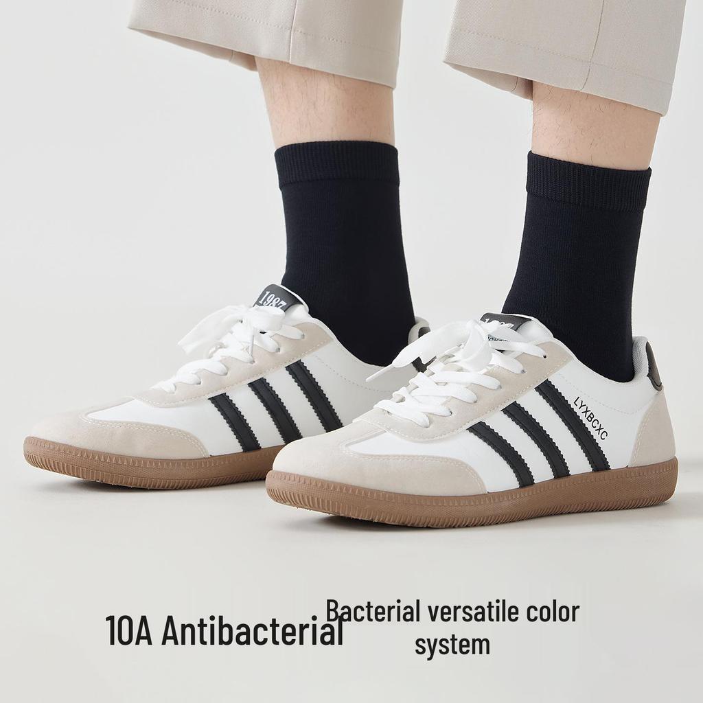 Мужские антибактериальные носки до середины икры из графена с эфирным маслом имбиря - Эксклюзивная скидка для новичков