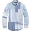 Polo SS22 Classic Oxford Cloth Fun Striped Shirt Мужские рубашки Синий MNPOWOV16821970-999