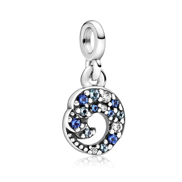 925 Silver Me Series Starfish Moon Pineapple Small Charms Pendant Beads Fit Original Fashion Me Bracelet Women Jewelry DIY