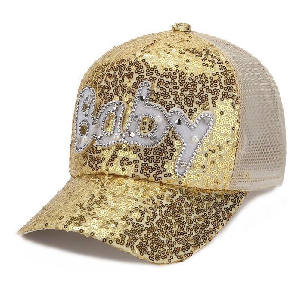 Breathable Baseball Cap Letter Embroidery Sun Hat Fashion Flat Cap  For Women Men