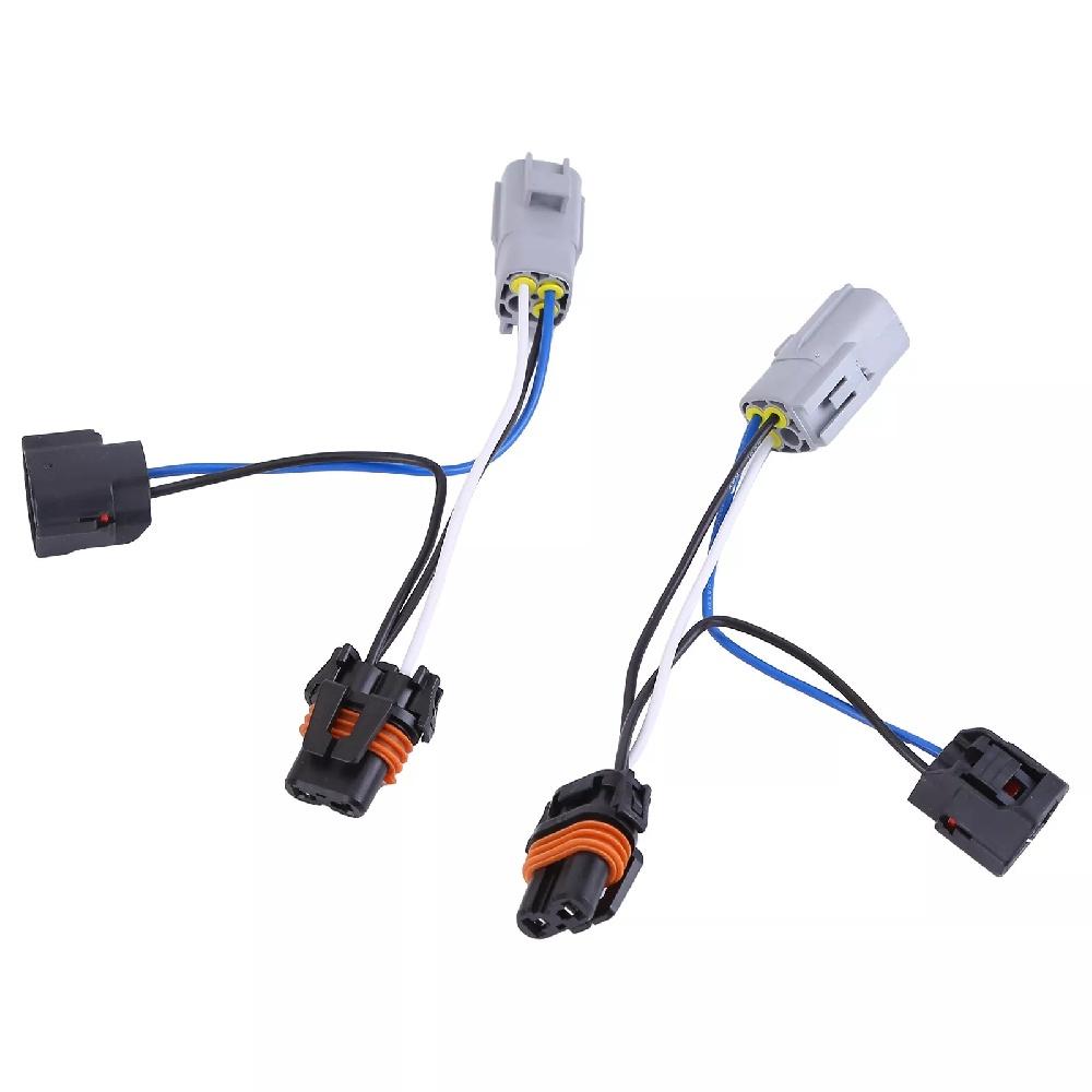 2Pcs Headlight Converter Harness Wiring For Toyota 4Runner 2021-2023