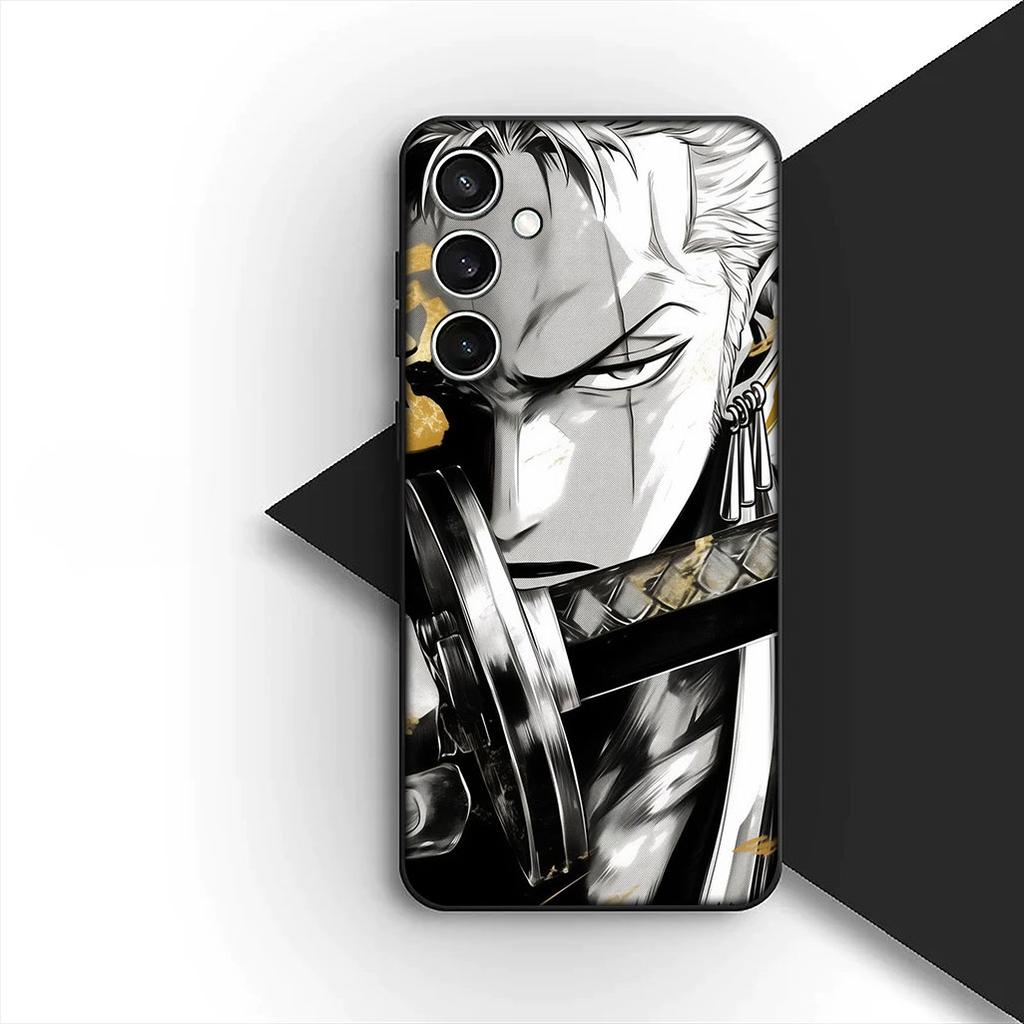 for Motorola Moto G86 G57 E14 E15 G14 G34 G67 G84 G24 A54 G15 Power E22 Phone Cover Case Sanji One Pieces Luffy Roronoa Zoro