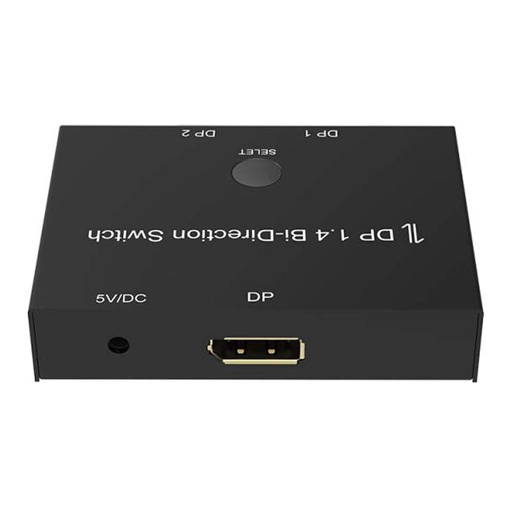 Chenyang Переключатель Displayport 8K Разветвитель Displayport Двунаправленный Переключатель Displayport Разветвитель Переключатель Displayport Адаптер Displayport DP