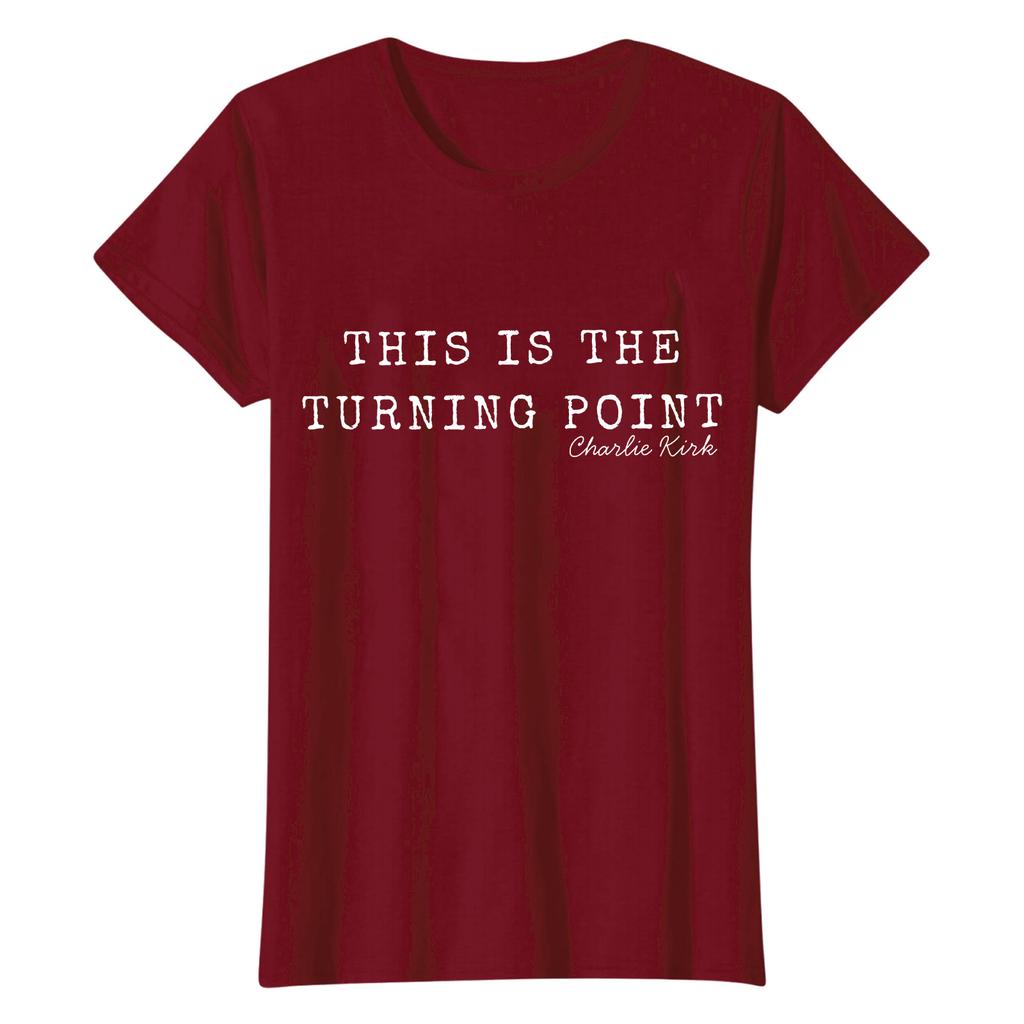 Women's Casual Daily Printed Top Round Neck T-shirt