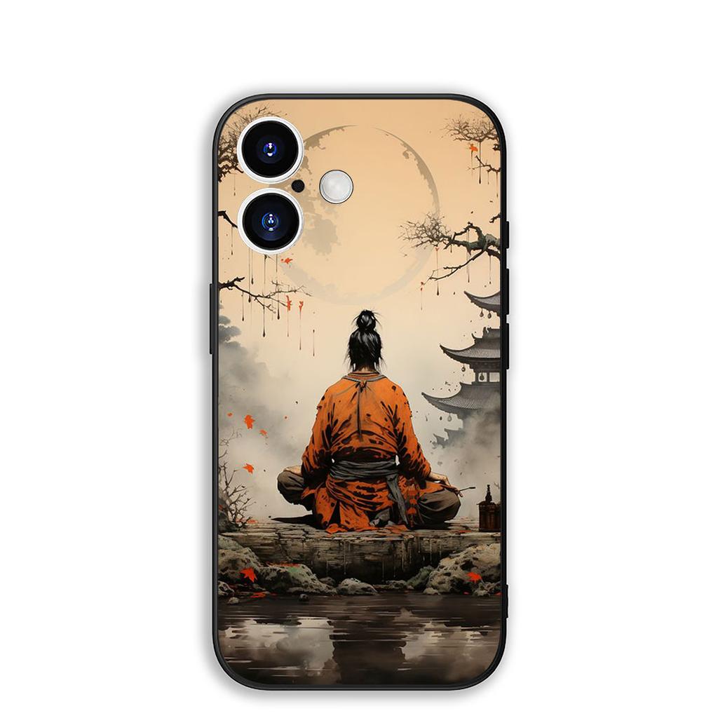 Япония Самурай Скелет Ниндзя Дракон для Motorola Moto E14 E15 G04 G05 G14 G15 G55 G64 G75 G84 G85 G24 G35 G34 Чехол для телефона