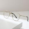 Литературные и ретро полутитановые очки для близорукости нестандартная полная оправа женские очки Tide Plain Face с большой оправой Advanced Sense для мужчин