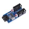 9-контактный USB-разъем, Male 1-to-2 Female, Карта-разветвитель, Кабель-разветвитель USB 2.0, Разъем для материнской платы, Порт-адаптер