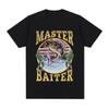 Funny Master Baiter Fishing Parody TShirt Summer Unisex Women Clothing Fashion T Shirts Cotton Short Sleeve Oversized Tshirt Tops