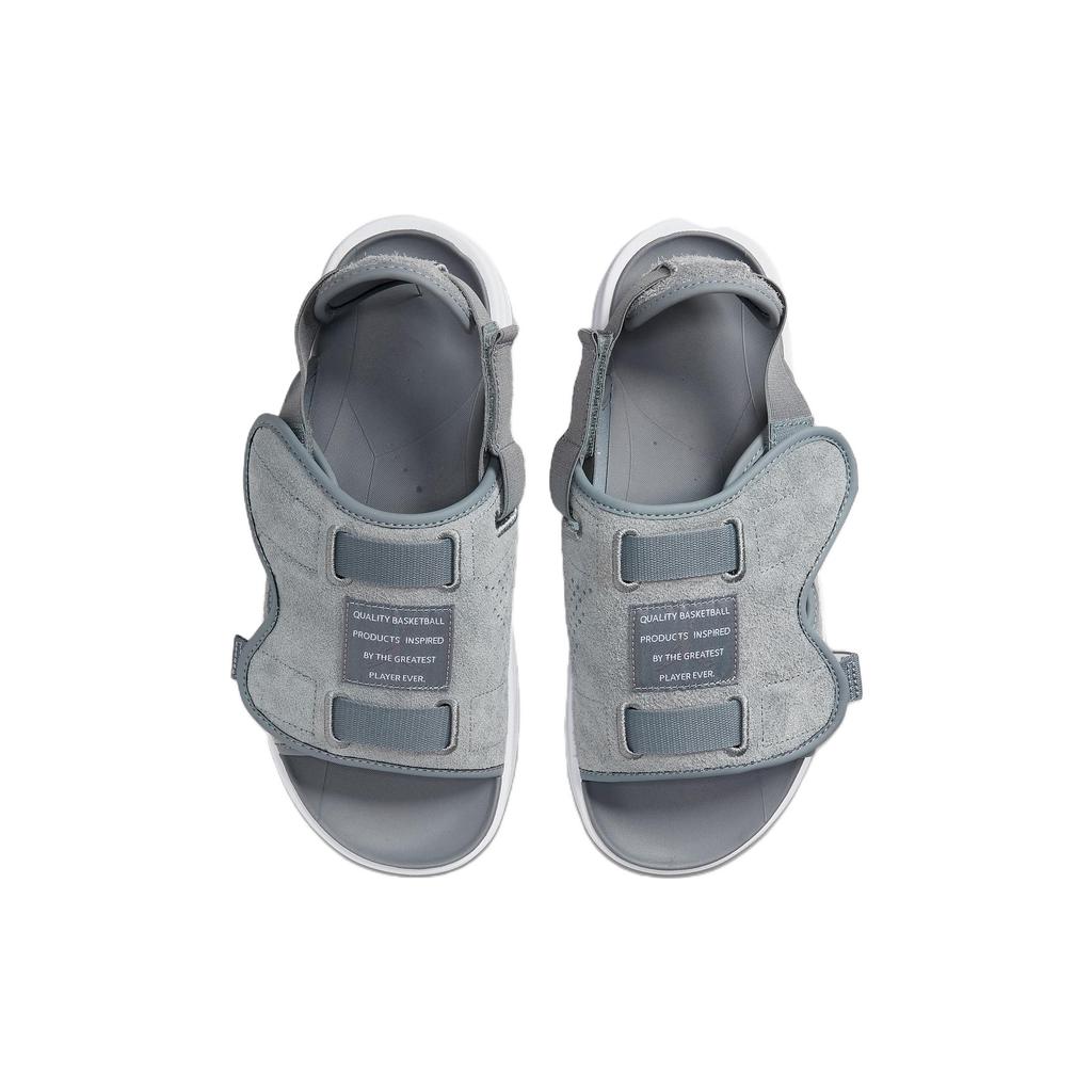 Air Jordan LS Slide Cool Grey Мужские кроссовки Gunsmoke White DJ9857-002