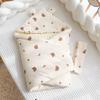 Newborn Swaddle Blanket – Cotton Wrap for Delivery and Discharge, Suitable for Spring and Autumn
