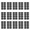 40Pcs Mouthpiece Cushions Patches Pads Accessory for Alto/Tenor Saxophone Clarinet Black