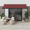 VidaXL Automatic Retractable Awning Bordeaux 400x300 Cm 3215330