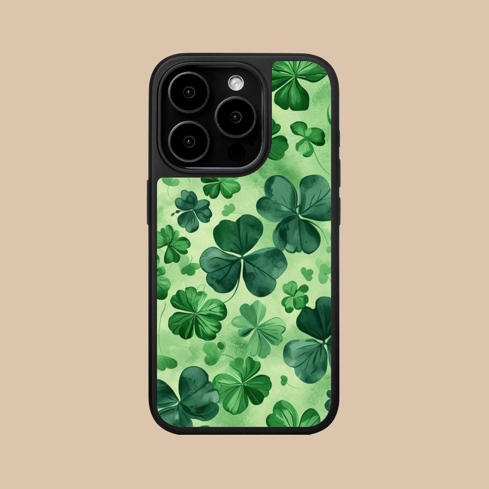 Чехол для мобильного телефона на День Святого Патрика для iPhone 17 16 15 14 13 12 11 Air Pro Max Plus Матовая поверхность Цветной чехол Чехол Роскошный