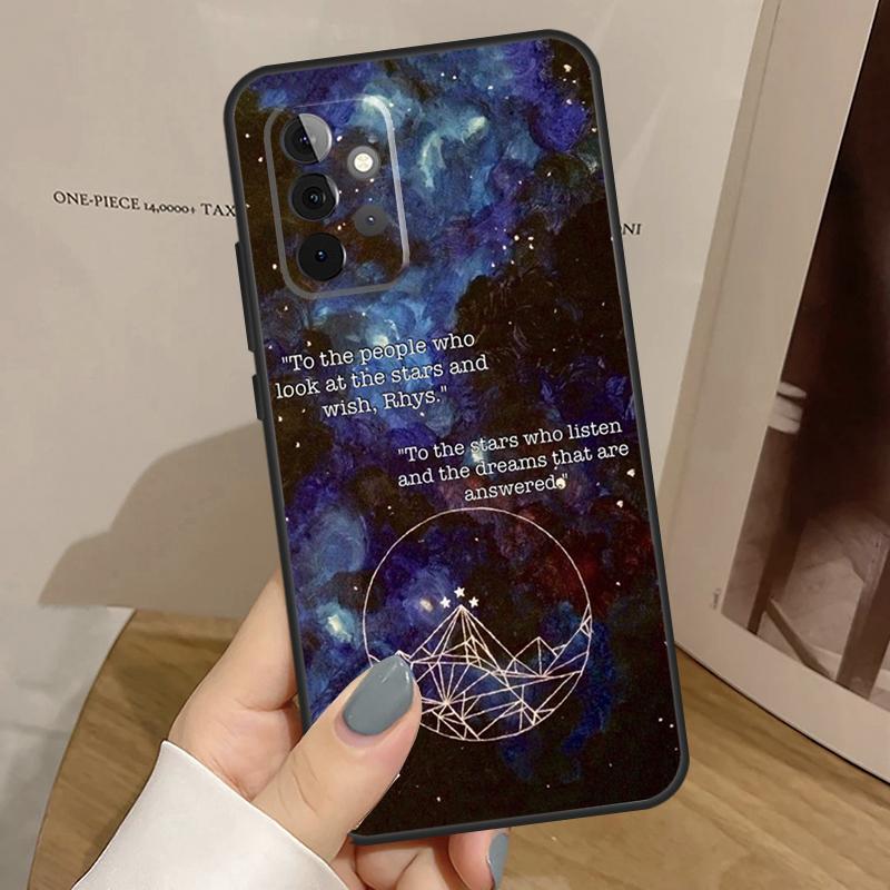 Чехол A Court Of Mist And Fury для Samsung Galaxy A33 A53 A13 A54 A34 A14 A56 A36 A16 A06 A12 A32 A52 A35 A17 A15 A55
