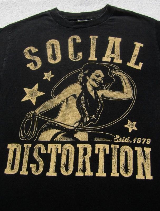 SOCIAL DISTORTION Black Short Sleeve Unisex All Size S-234XL
