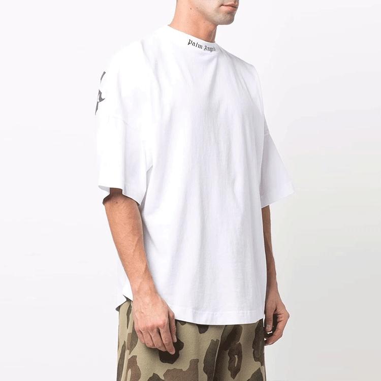Palm Angels Logo Over T-shirt Unisex PMAA002C99JER0010110