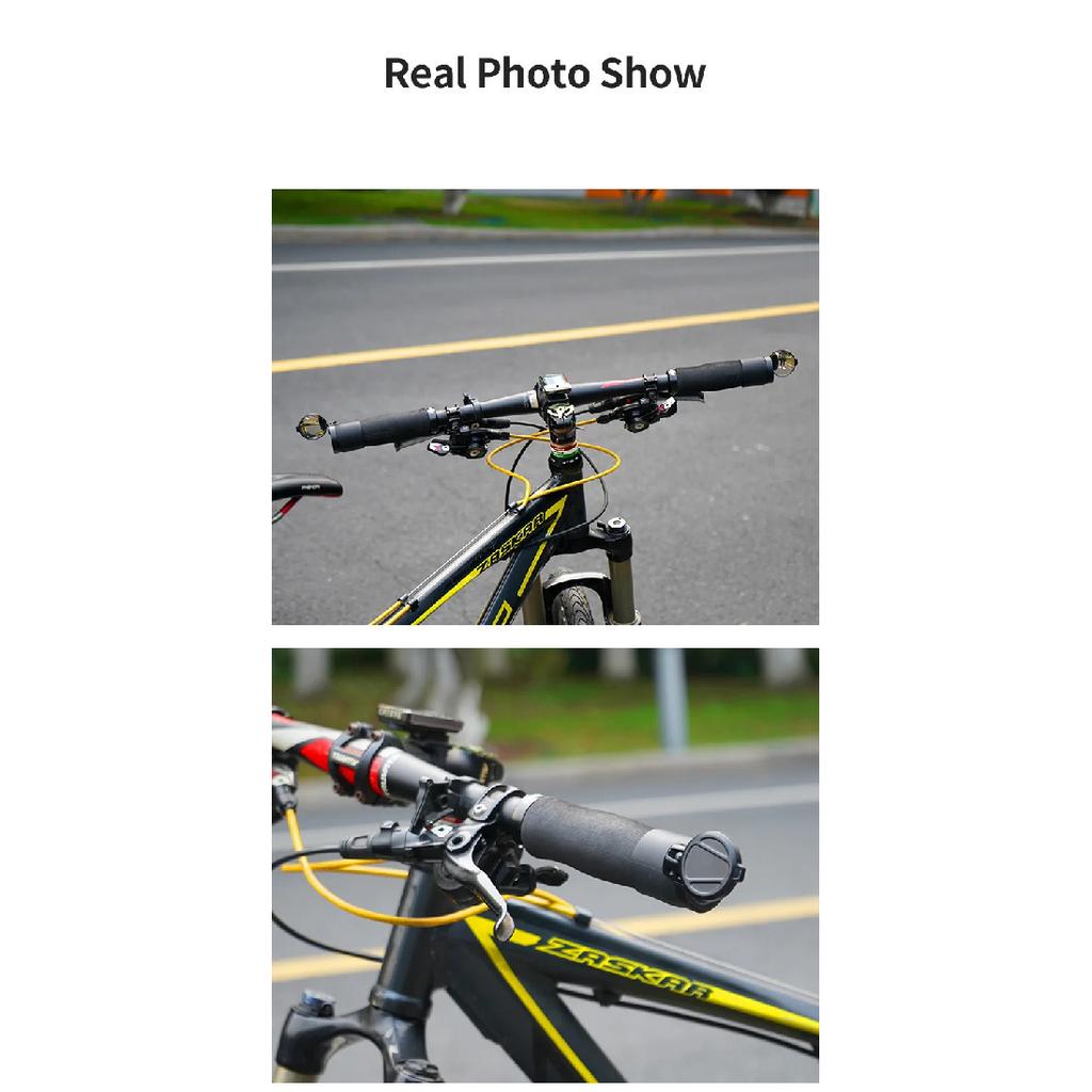 Bicycle Cloth Handlebar Cover Mirror Road Bike Mountain Bike Rotatable Adjustable Mini Rearview Mirror Riding Equipment