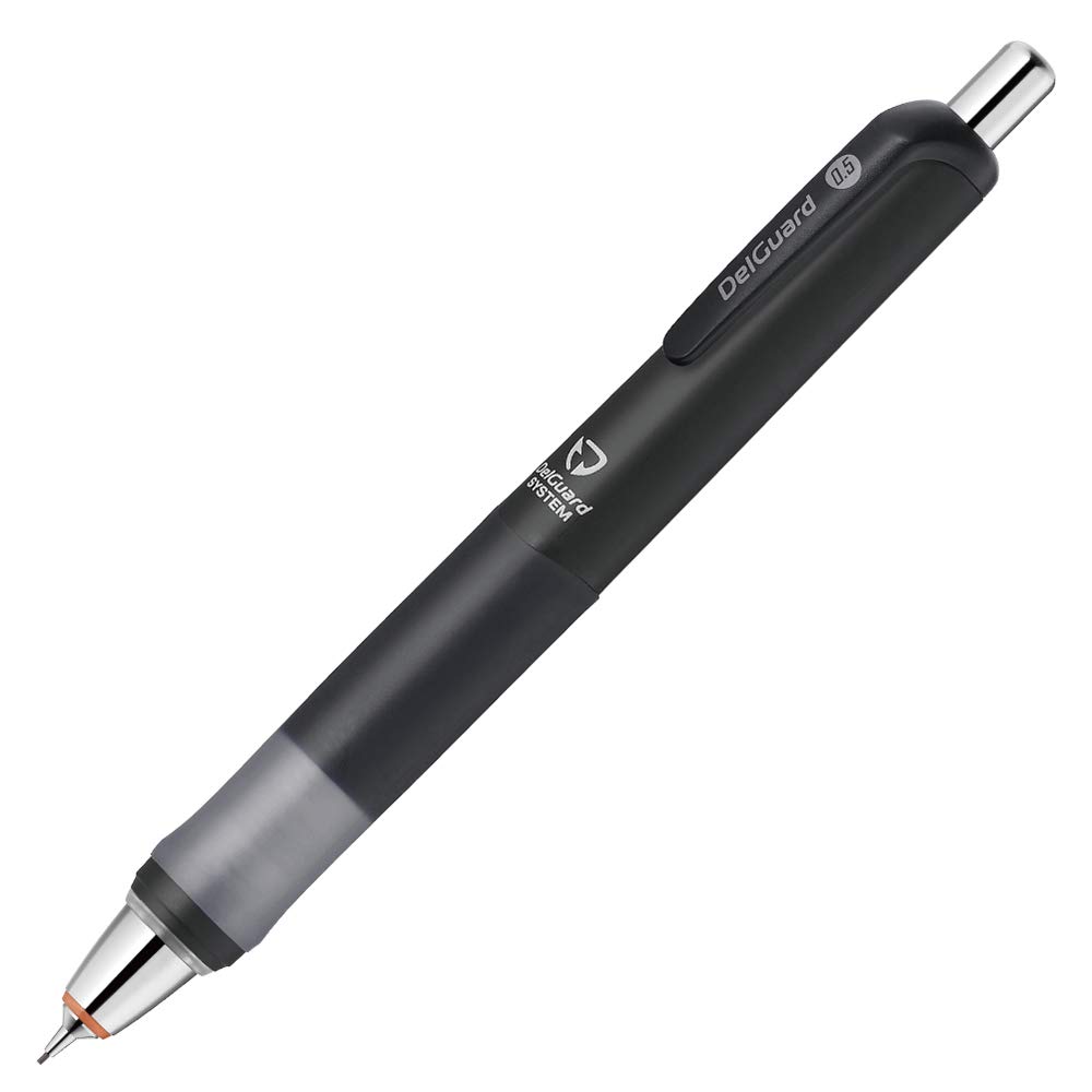 Карандаш механический Zebra Delguard Type GR 0.5 черный P-MA93-BK
