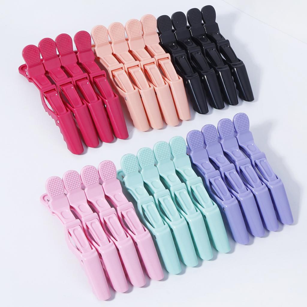 Crocodile Clips Non Slip Hairdressing Styling Sectioning Clips Salon Barber Supplies, Suitable for all hair types