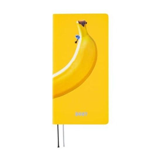 Hobonichi Techo 2027 Weeks Puppet Sunsun BANANA January Start Weekly Planner Left Slim Vertical