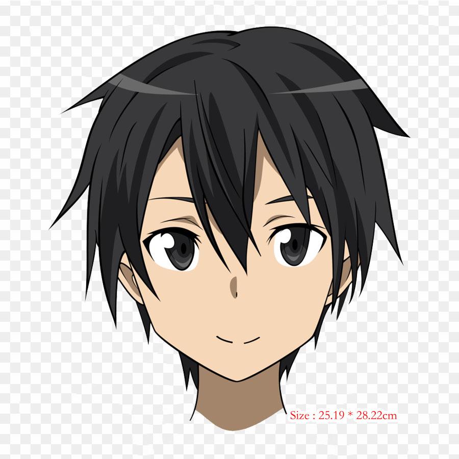 Аниме-парень в плаще Кирито Sword Art Online 1 Aincrad, железные нашивки для одежды, наклейки с аппликацией на одежду, термочувствительная настраиваемая нашивка