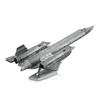 Metal Earth Fascinations, SR-71 Blackbird 3D Puzzle En Métal, Miniature Découpée Au Laser