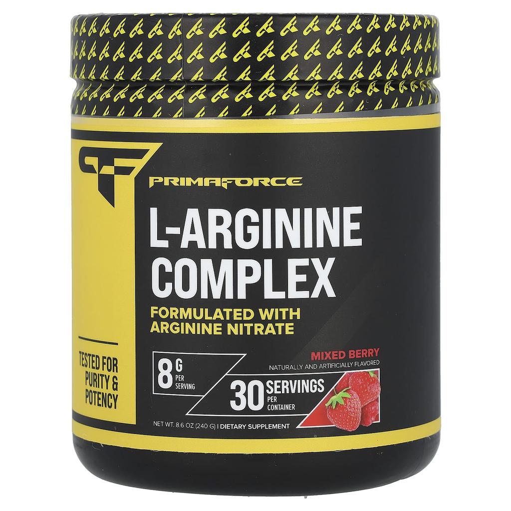 Primaforce L-Arginine Complex, Mixed Berry, 8.6 Oz (240 G)