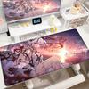 E-Sport Game Desktop Carpet Anime Non-slip Rubber Base Wuthering Waves Kawaii Girl Camellya Mouse Pad Speed Laptop keyboard Mats