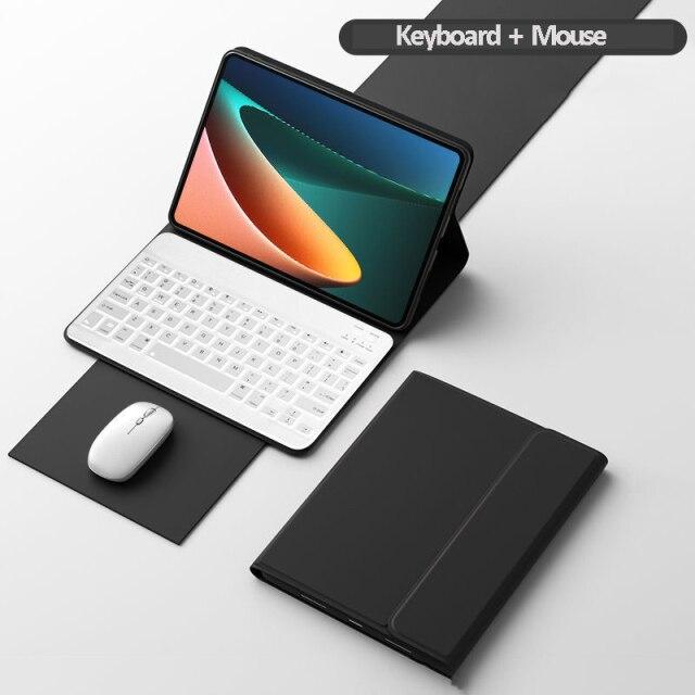 Чехол для Xiaomi Mi Pad 5 с клавиатурой, беспроводной мышью со светодиодной подсветкой, для Xiaomi Mipad 5 5 Pro, магнитный чехол