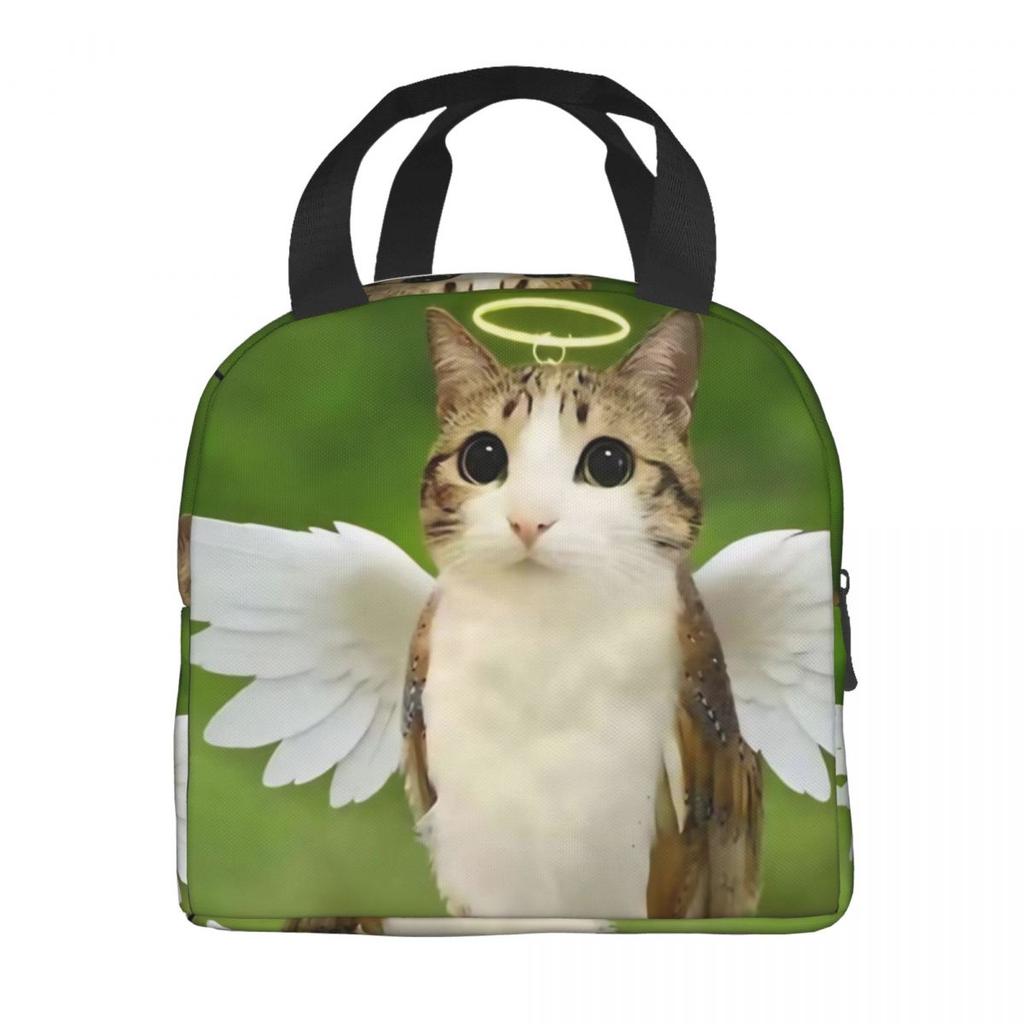 Meowl Кот Сова Мем Аксессуары Изолированная Сумка-Ланчбокс Для Пикника Сумка Для Хранения Еды Герметичная Термосумка Ланч-боксы