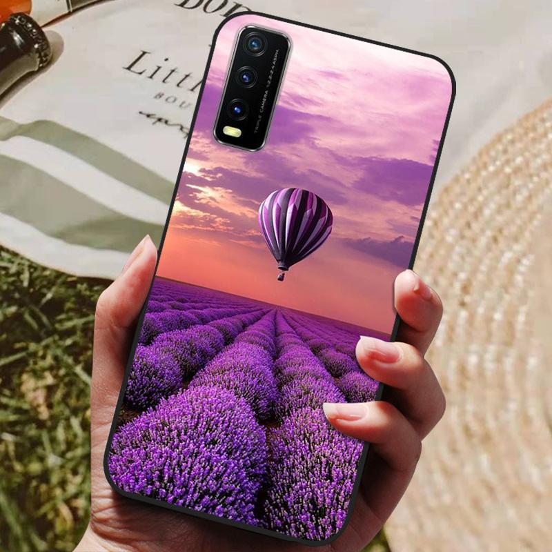 Чехол для Vivo Y11S Силиконовый Мягкий ТПУ Чехол для Телефона Для Vivo Y12s V2027 Чехол Мультяшный Чехол Защитный Бампер Для Vivo V2032 Y11s