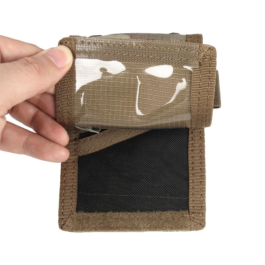Vancefly Ordo Сумка на шею для ID-карты Держатель для карт из Cordura Черная