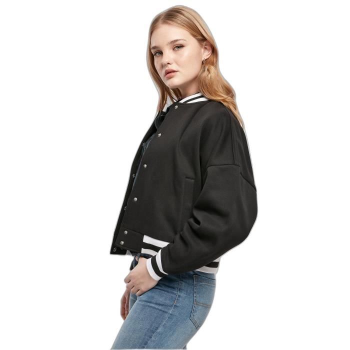 Blouson oversize femme Urban Classics College - noir - XS