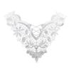 Yousheng Embroidered Lace Collar Hollow Out Lace Fabric Trim Applique Neckline Women Lace Collar Applique for DIY Sewing Supplies Wedding Dress